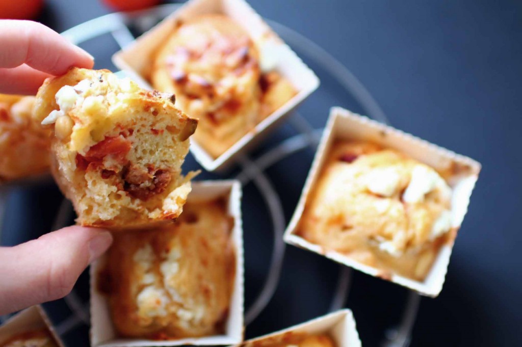 muffins tomates sechees fromage