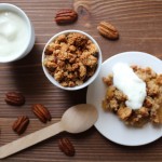 crumble ananas pecan banane