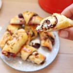 rugelach – croissants chocolat noisettes
