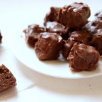 rochers praline chocolat noisettes