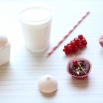 moelleux groseilles coeur coulant chocolat blanc