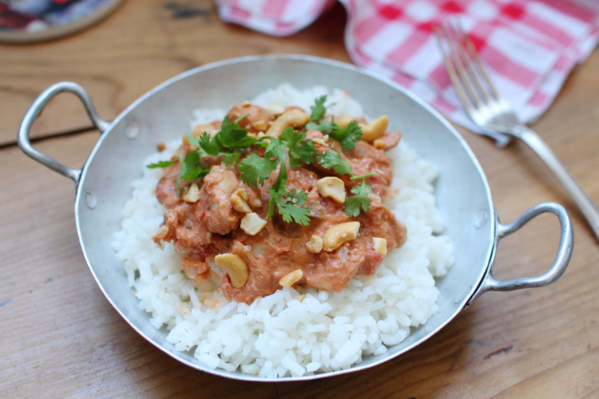 Curry De Poulet Au Lait De Coco Et Noix De Cajou Royal Chill