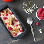 glace speculoos framboises