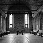 abbaye interieur mont saint michel