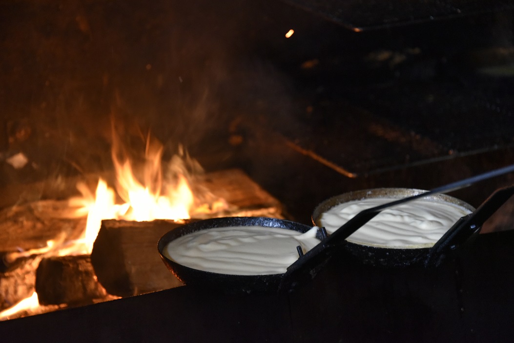 omelettes mere poulard feu de bois