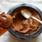 glace facile au nutella et brownie