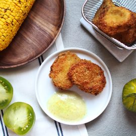 beignets de tomates vertes