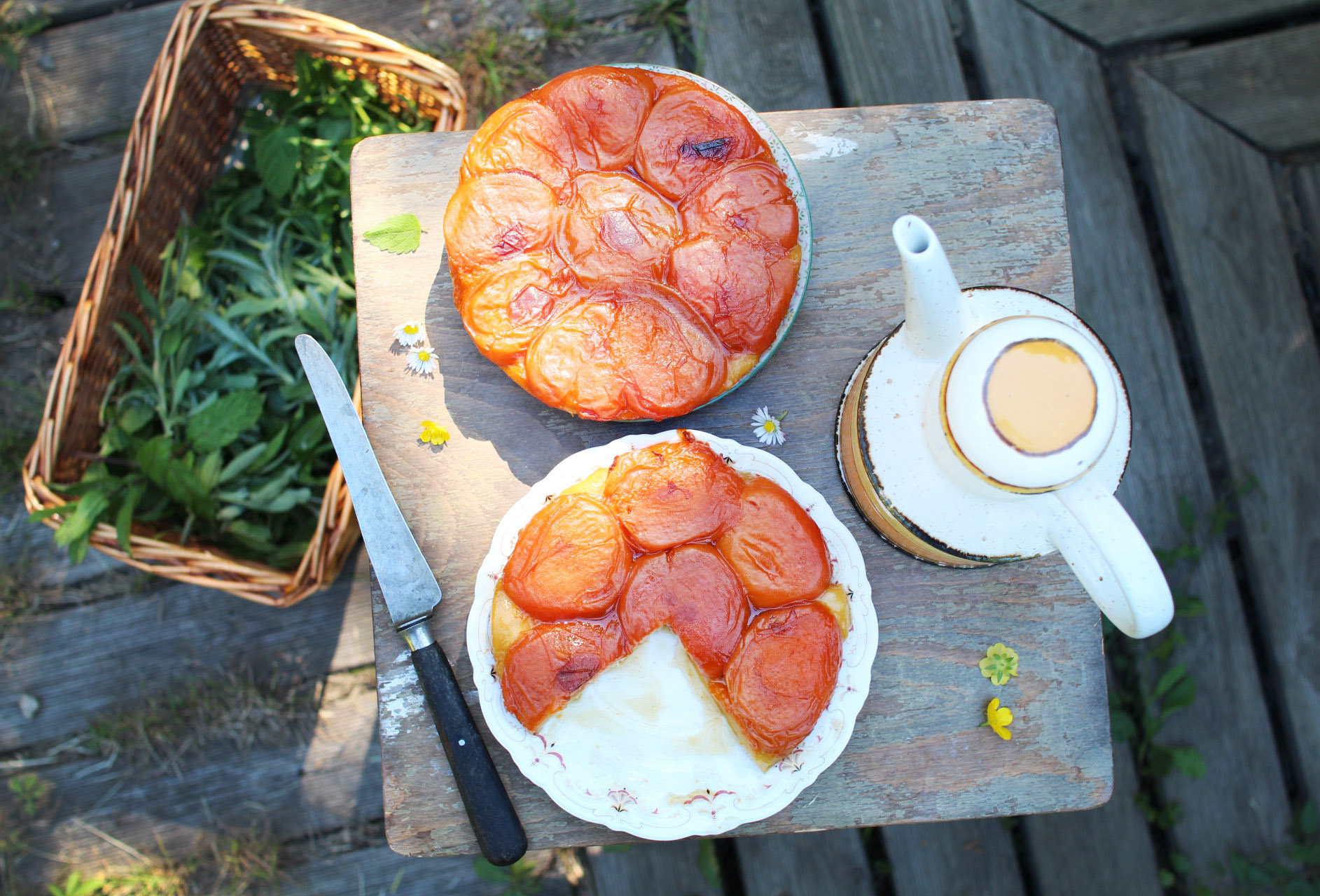 recette tarte tatin abricot melisse royal chill blog cuisine