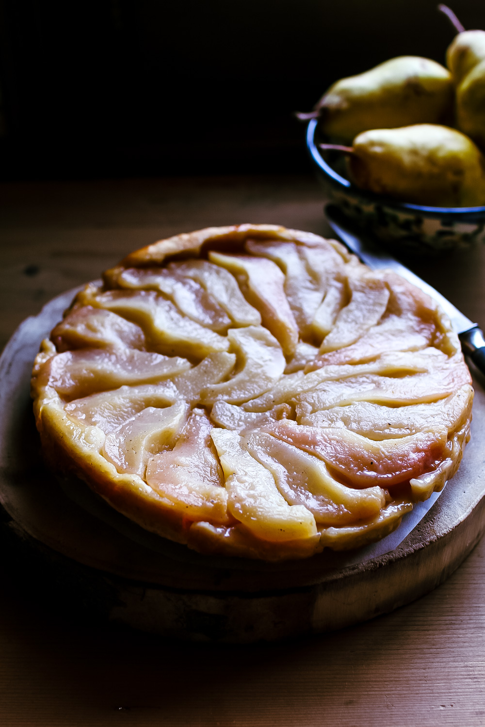 tarte tatin aux poires