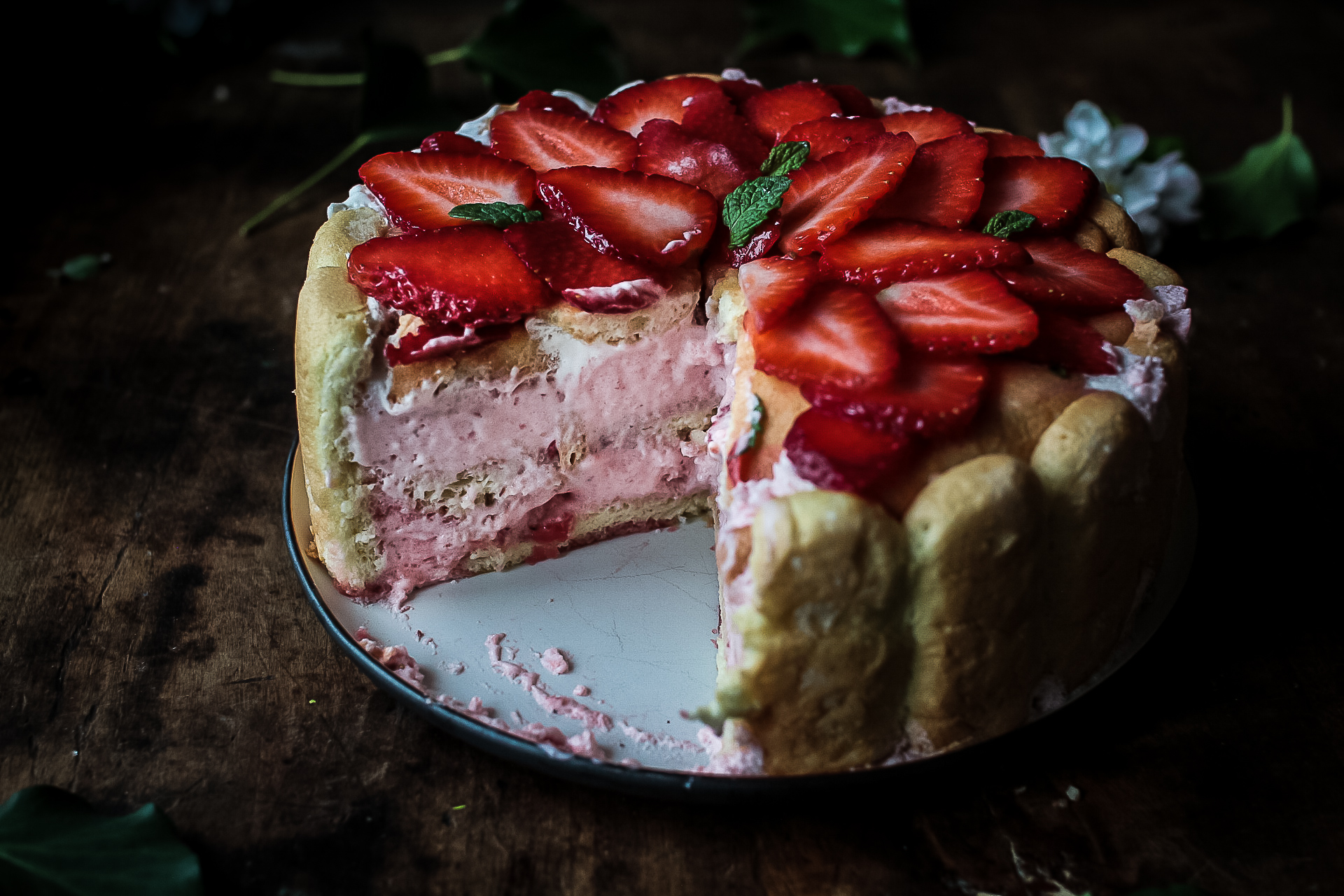 comment-faire-charlotte-fraises