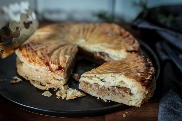 Galette des Rois maison noix chocolat