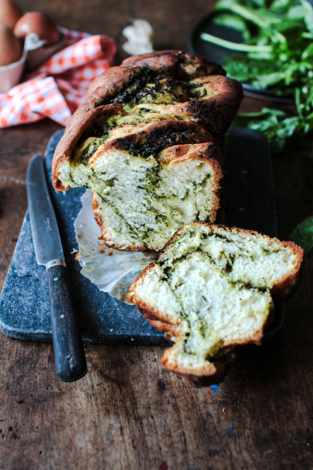 Ma recette de Babka au pesto maison