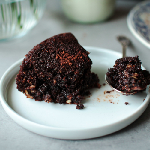 Que faire avec des blancs d'oeufs : gâteau chocolat-noisettes