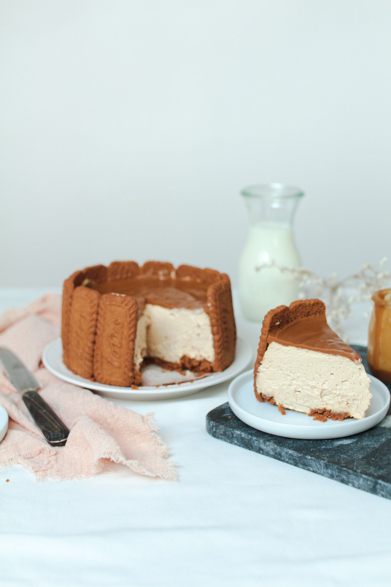 Cheesecake speculoos sans cuisson