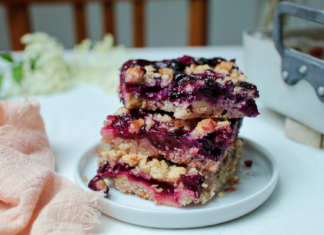Crumble aux fruits rouges