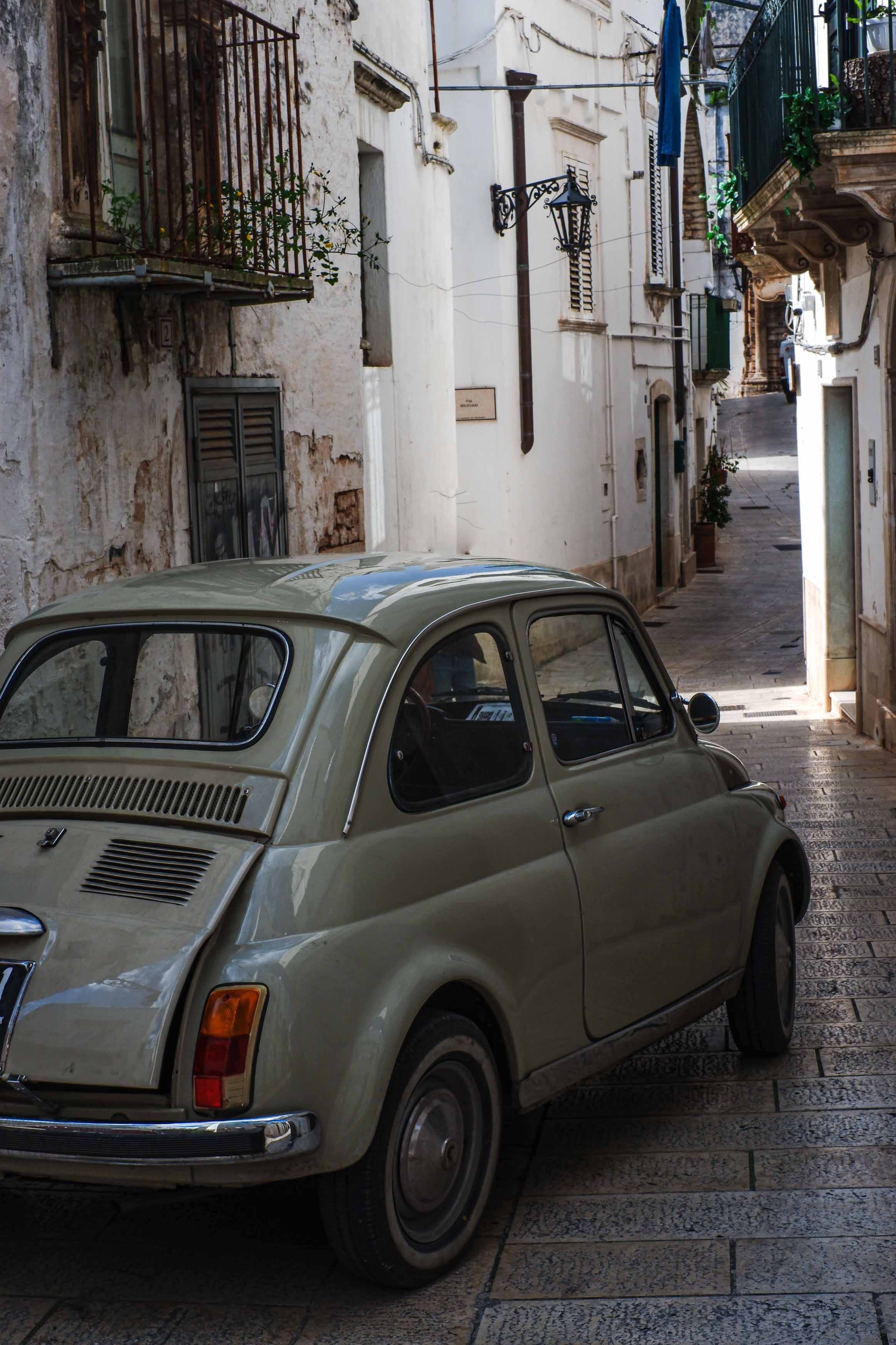 Martina Franca dans la vallée d'Itria