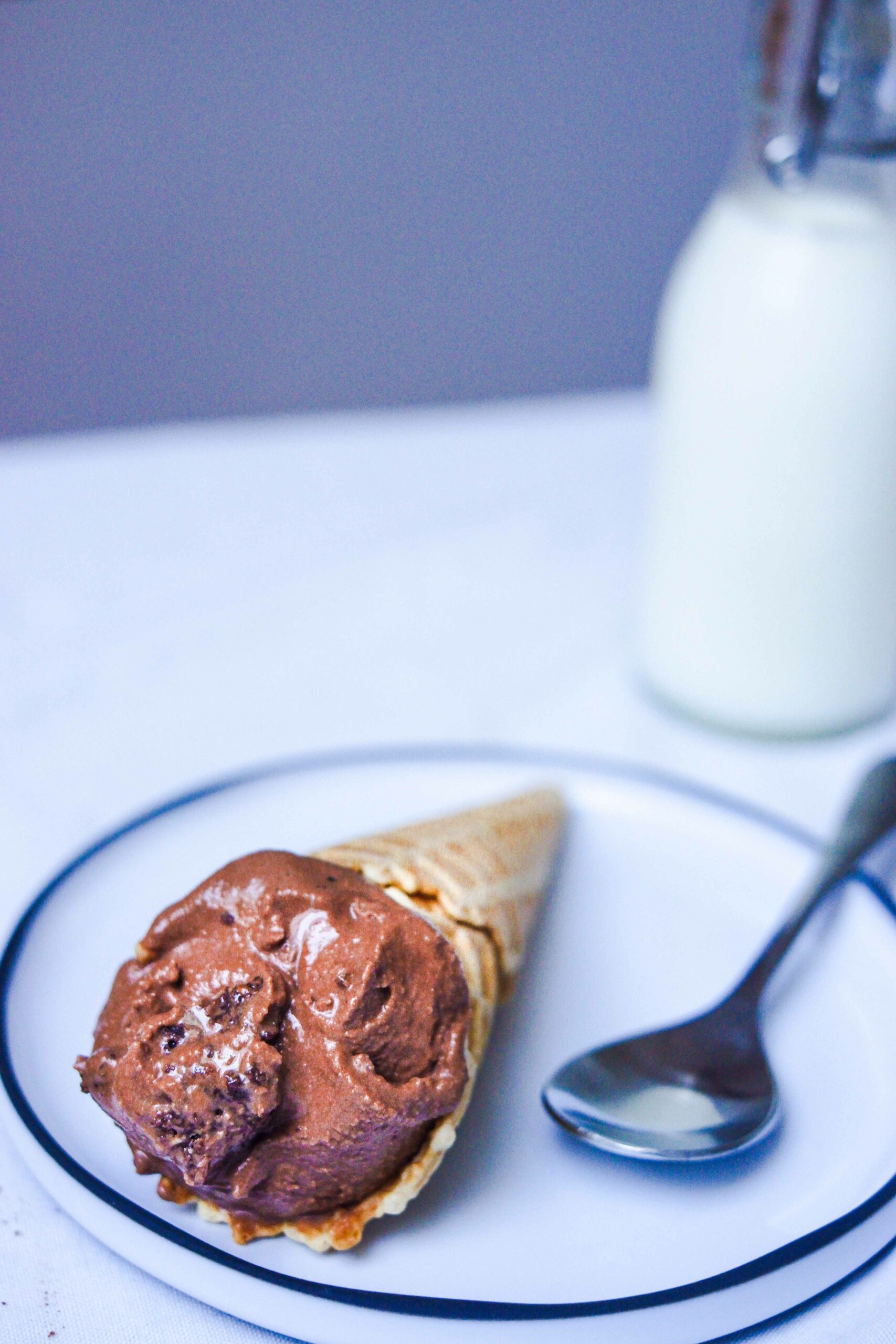 glace chocolat et yaourt