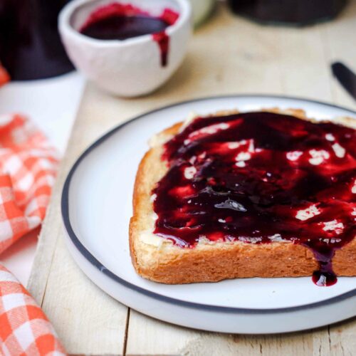 la recette de la confiture de mûres