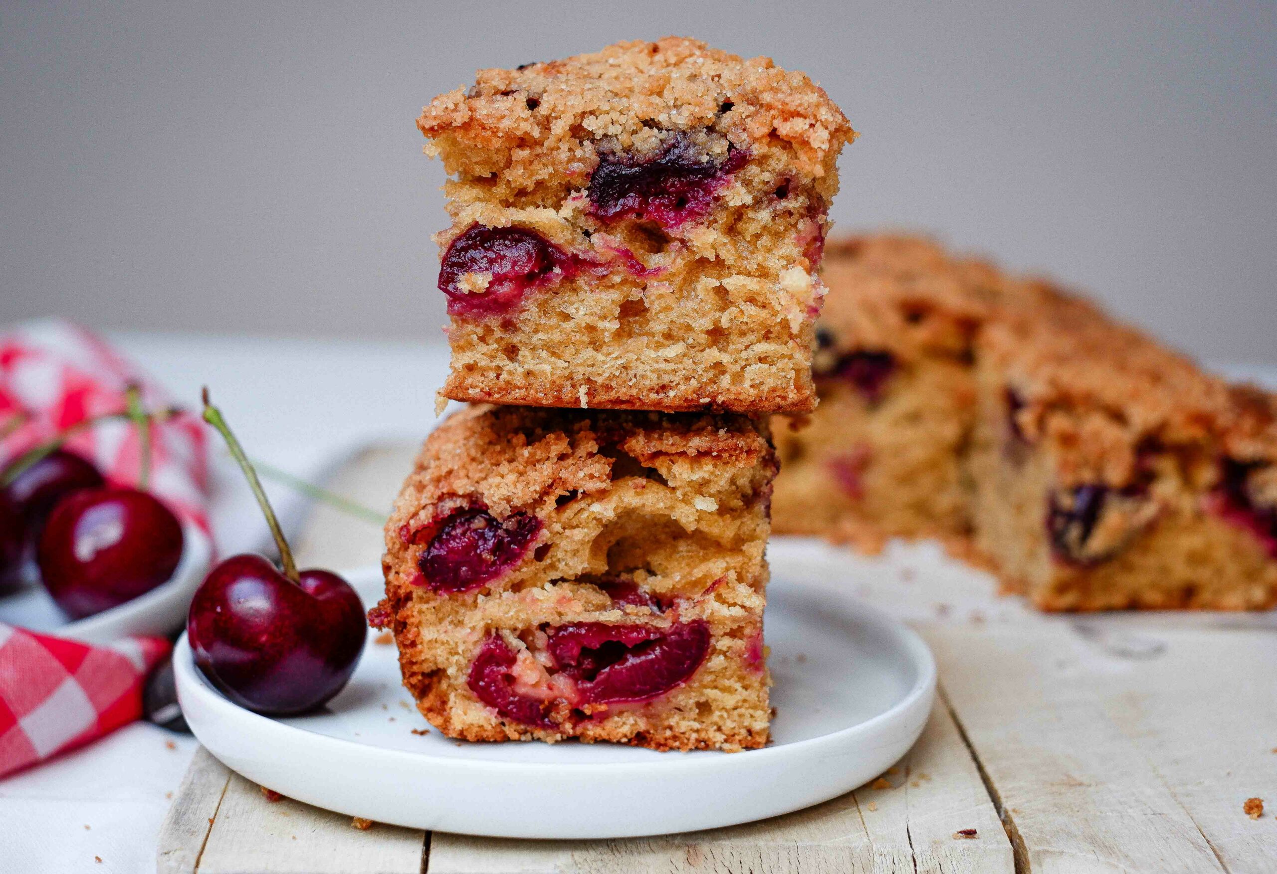 recette facile de gâteau aux cerises