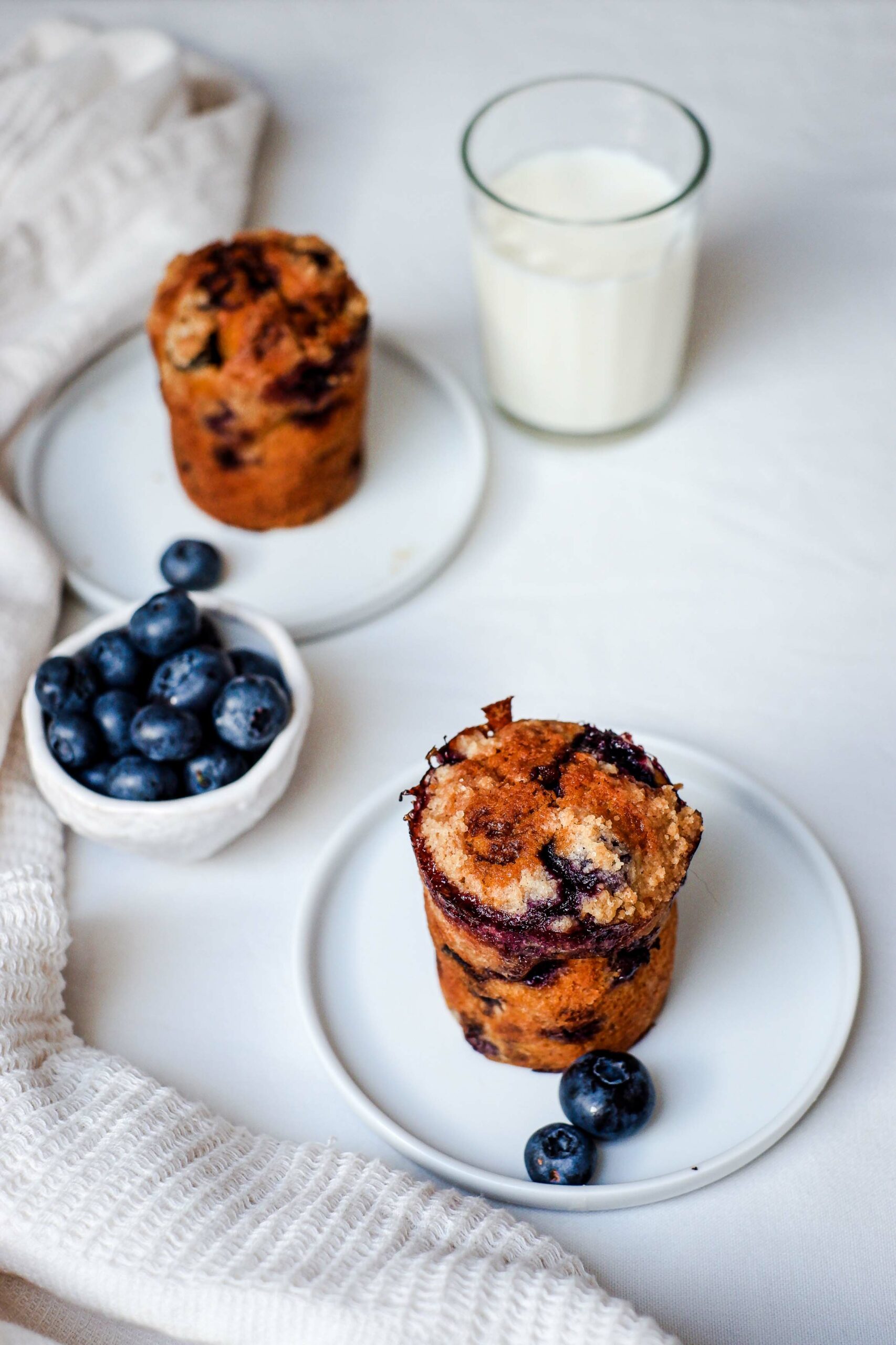 muffins aux myrtilles