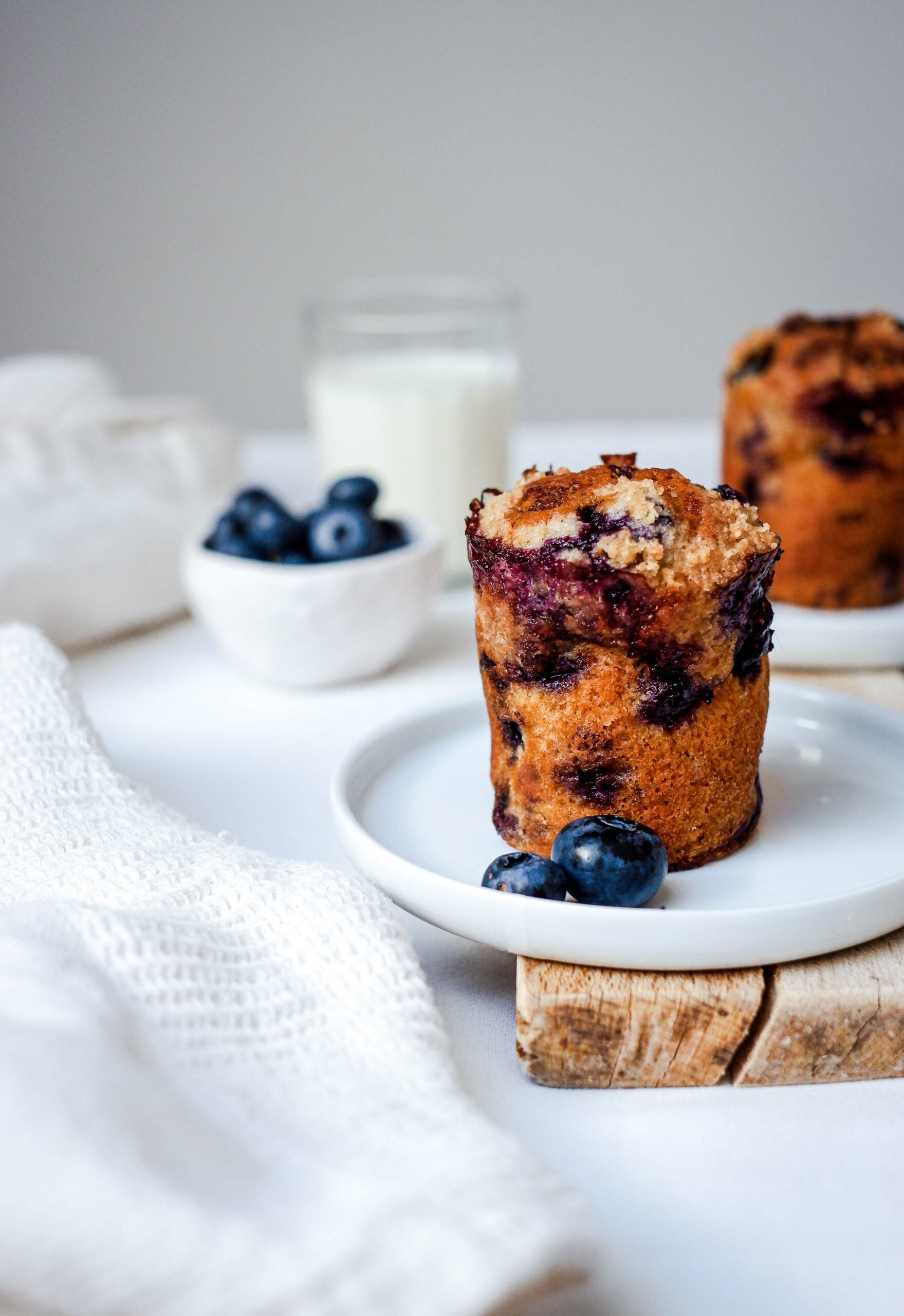 muffins aux myrtilles