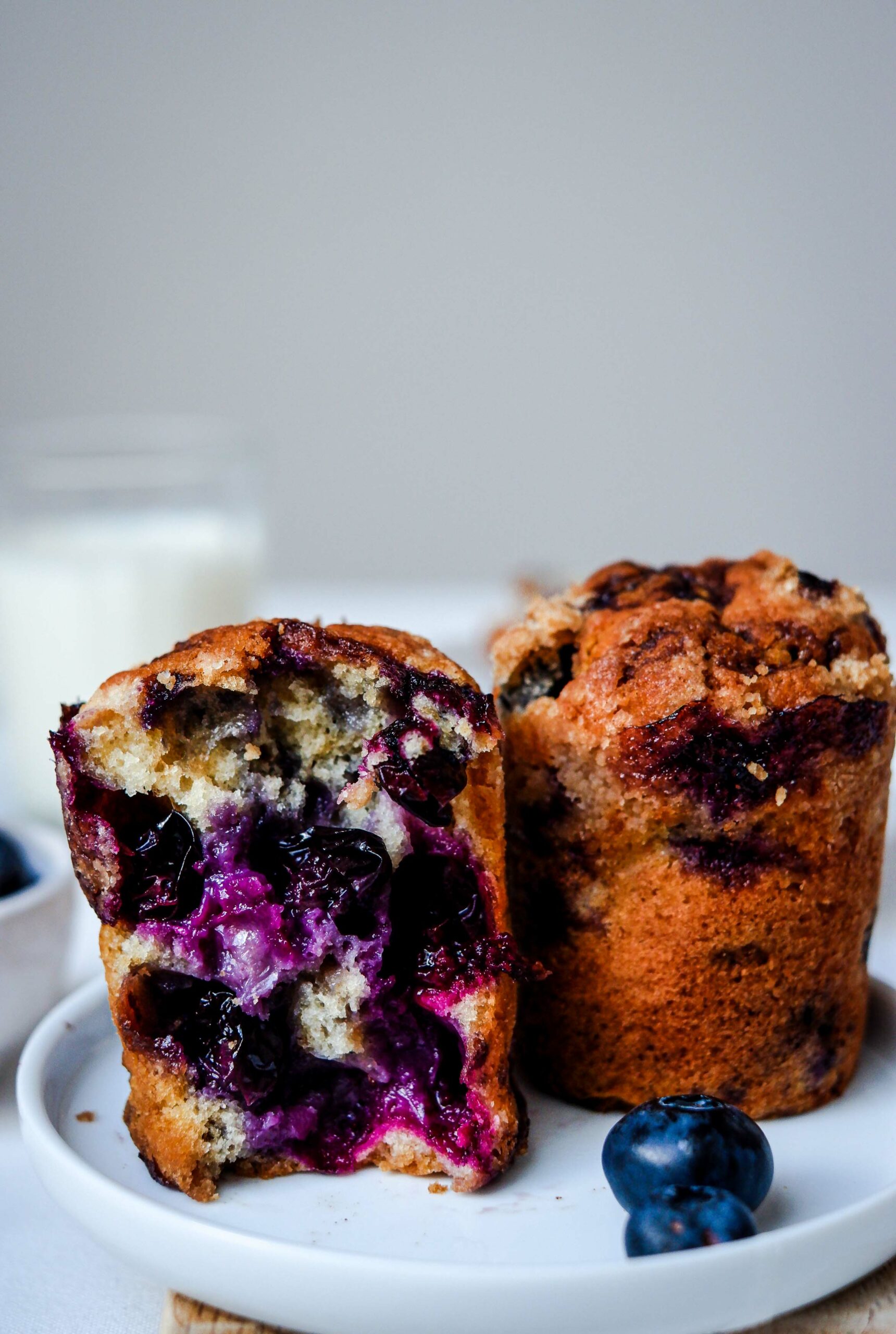 Recette de muffins aux myrtilles