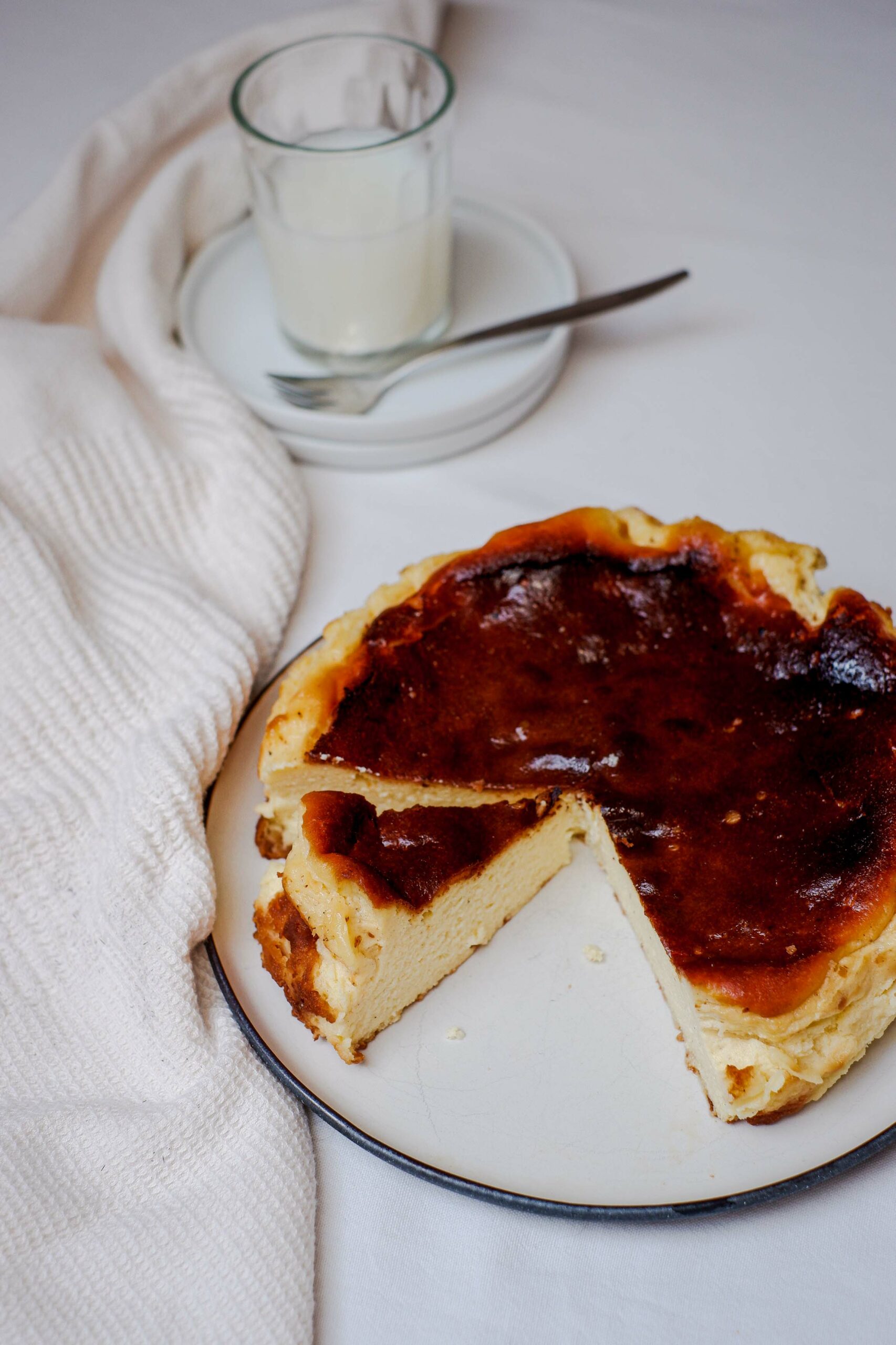 cheesecake basque parfait : la recette facile