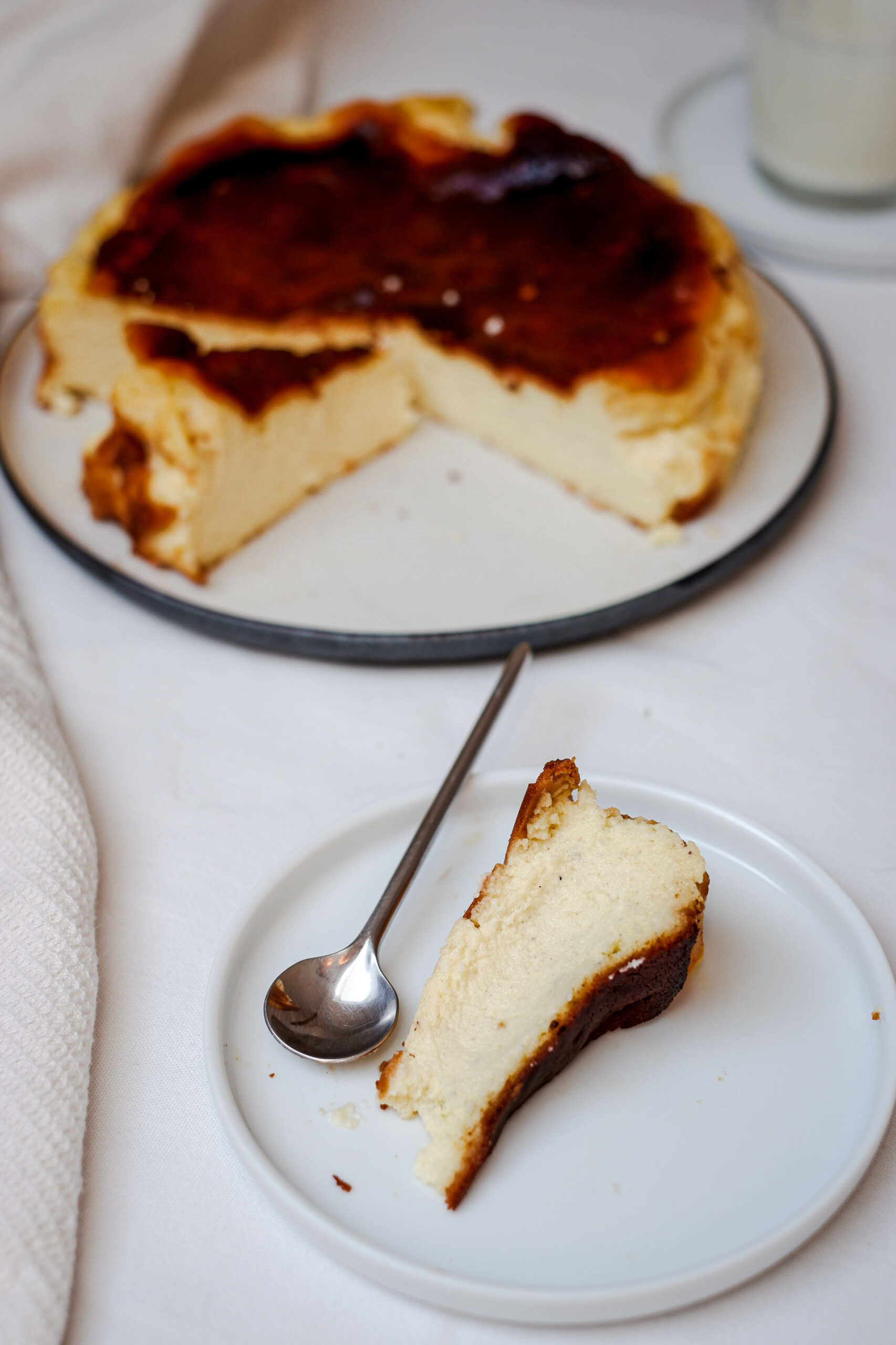 Le vrai cheesecake basque : recette la Viña